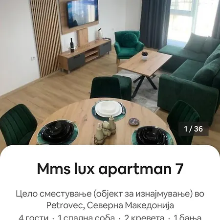 Apartmán Mms Lux 7 I 8 Petrovec